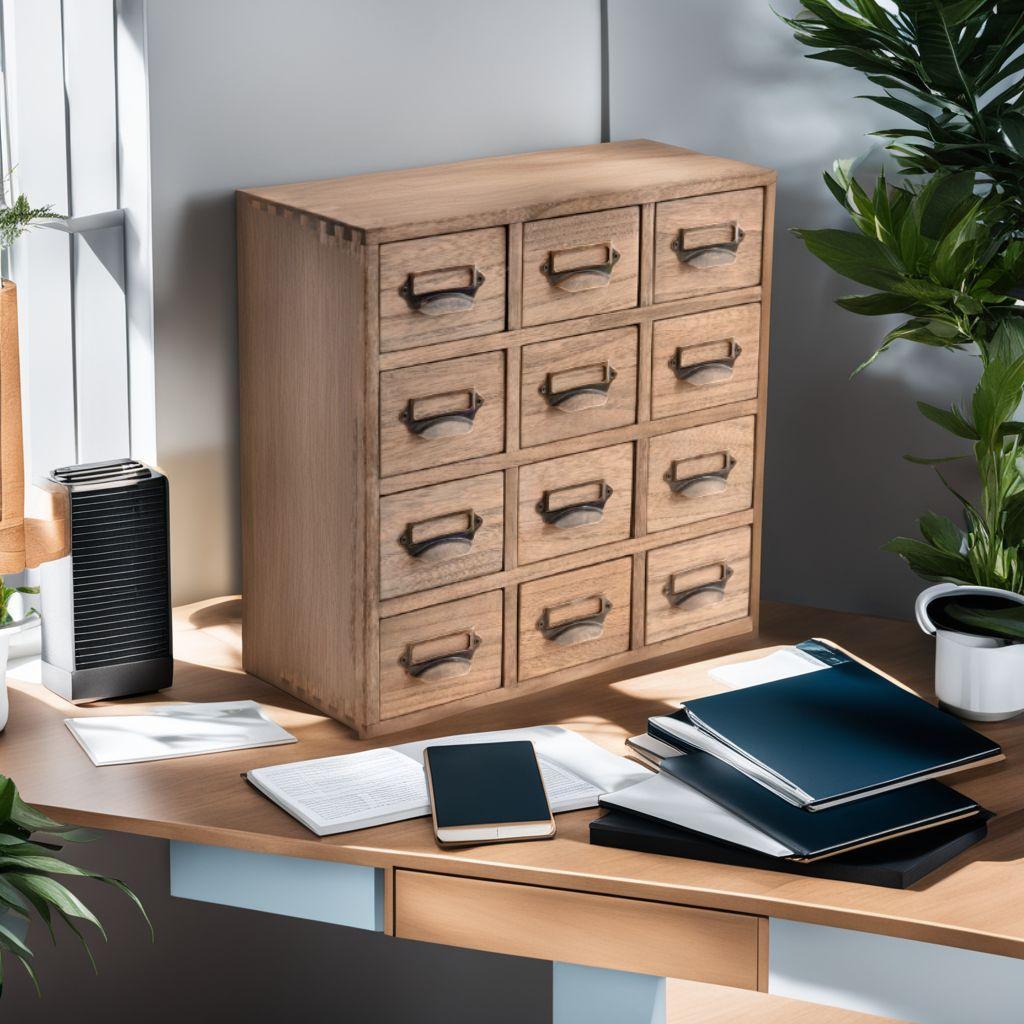 オイル仕上げで安全・アンティーク職人手作り・卓上収納