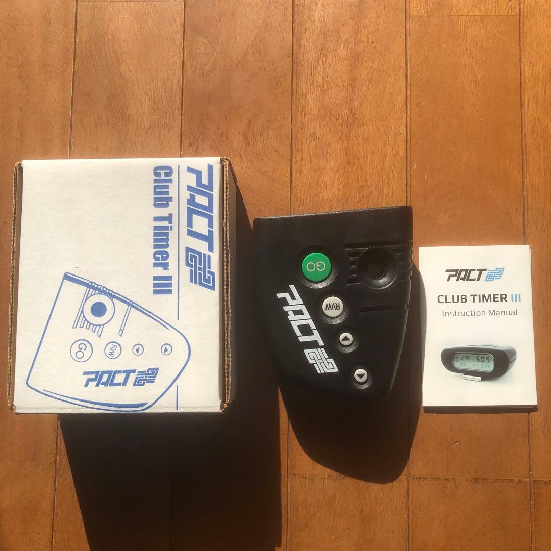 実物 PACT Club Timer III