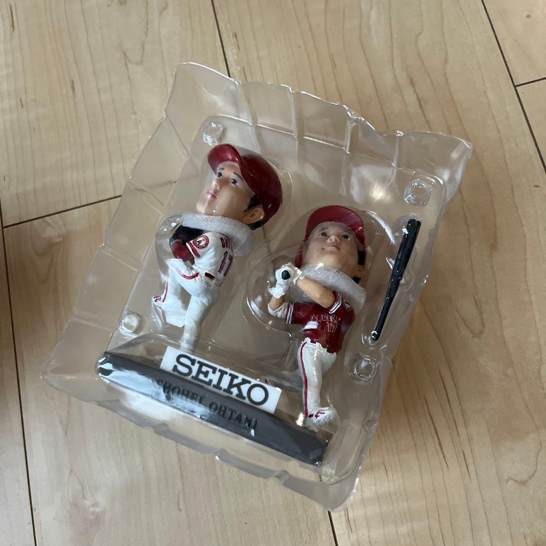 大谷翔平　2刀流ボブルヘッドフィギュア　SEIKO
