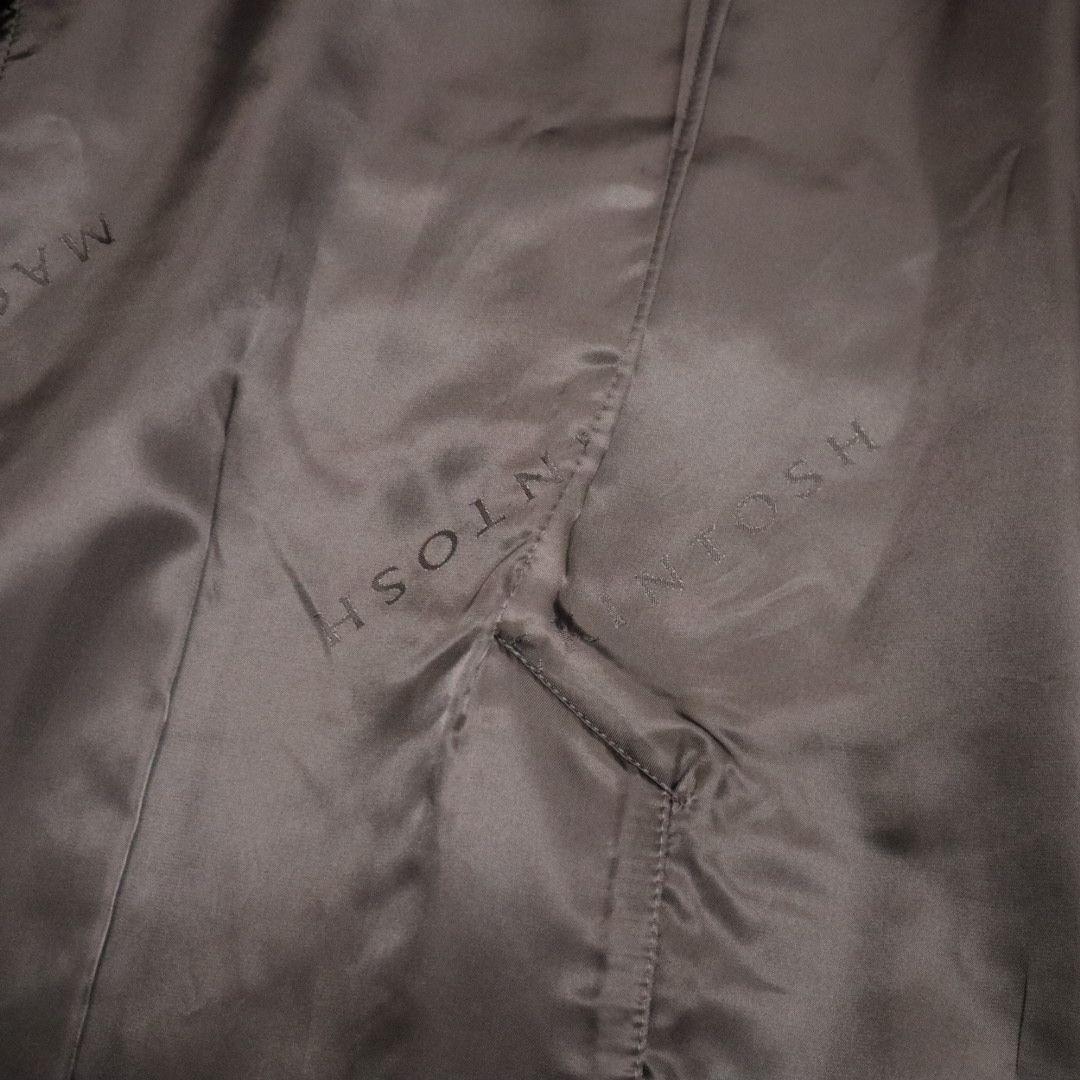 未使用級 現行 マッキントッシュ トレンチコート 36 ロロピアーナ グレー