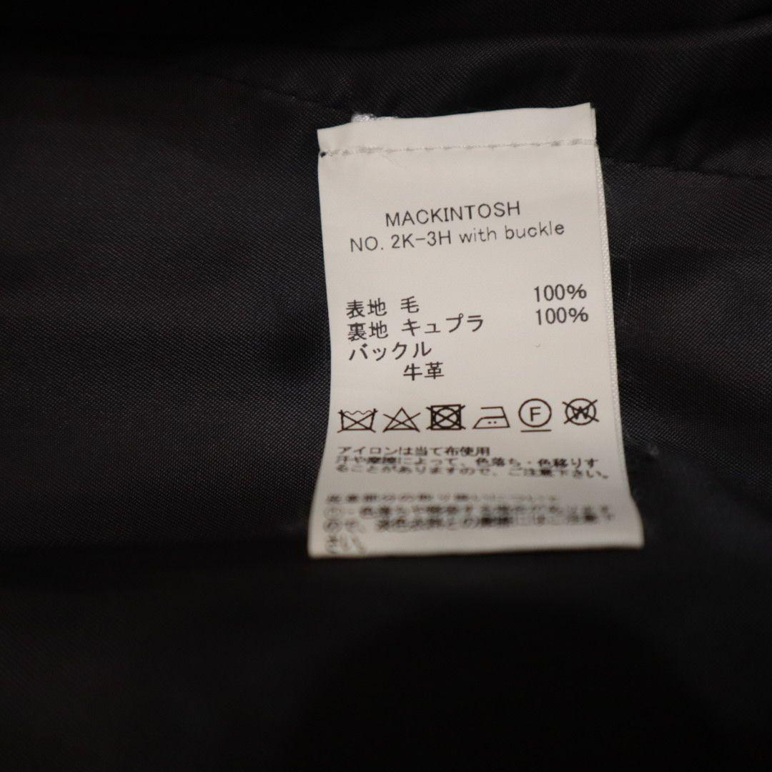 未使用級 現行 マッキントッシュ トレンチコート 36 ロロピアーナ グレー