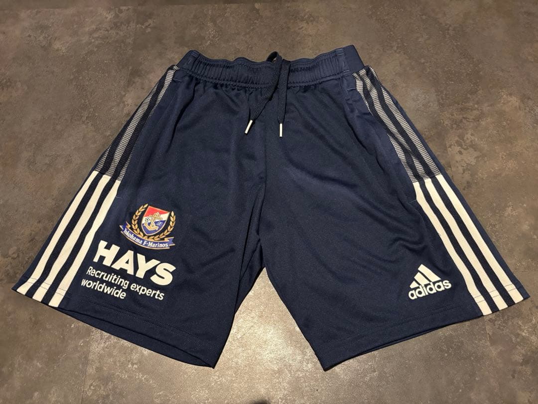 adidas 横浜Fマリノス ショートパンツ ネイビー S