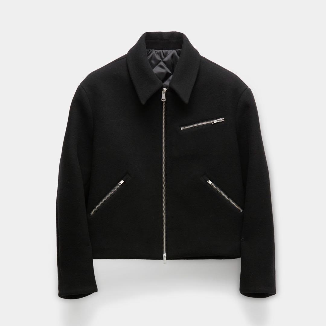 COOR ジップブルゾン ダブルジップ ウール 25aw