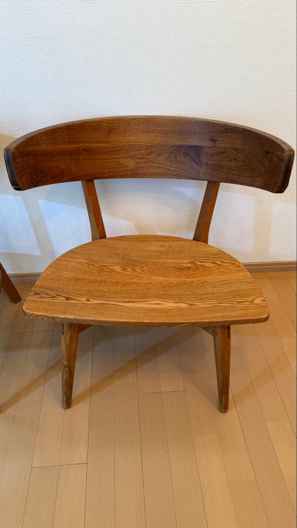 木製ブラウンチェア1脚（2脚あり）