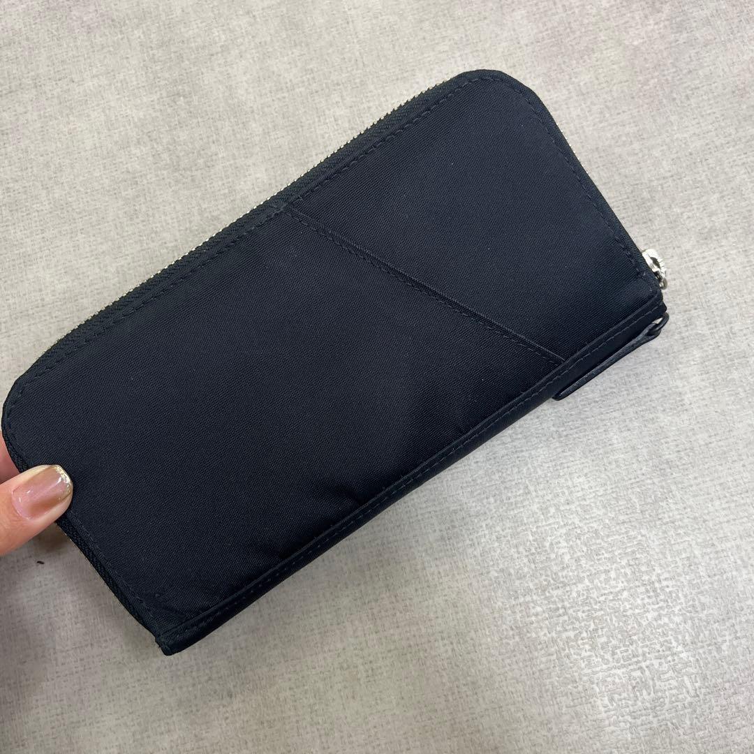 ポーター PORTER 吉田カバン 長財布 ラウンドファスナー 黒 ナイロン