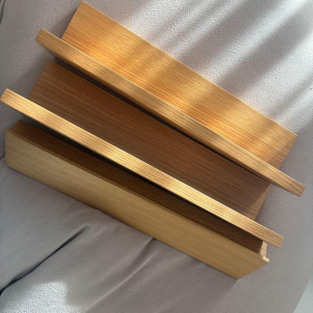 壁に付けられる家具　無印良品　3点セット