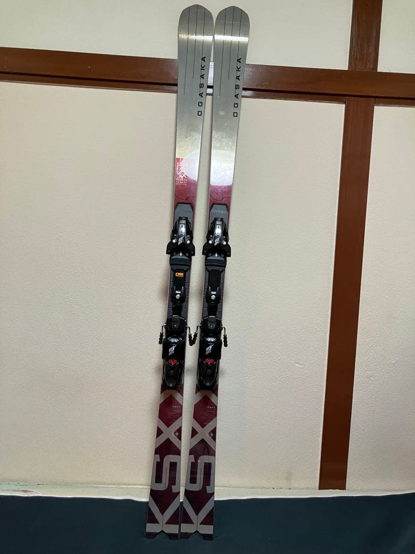 OGASAKA KSX スキー バインディング付き