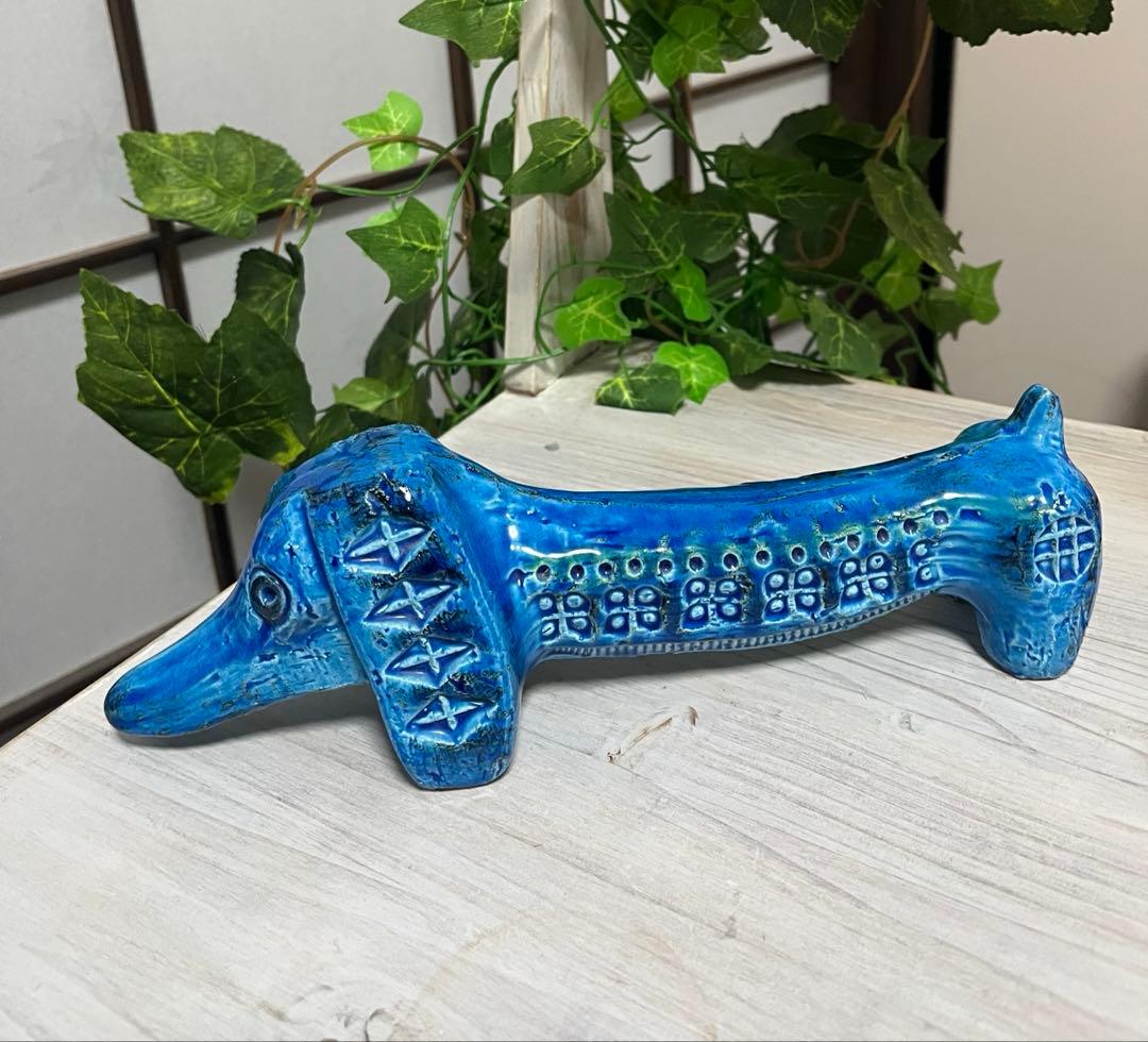 ケンタローイタリア製❤️FLAVIA フラビア　ダックスフンド　犬の置物