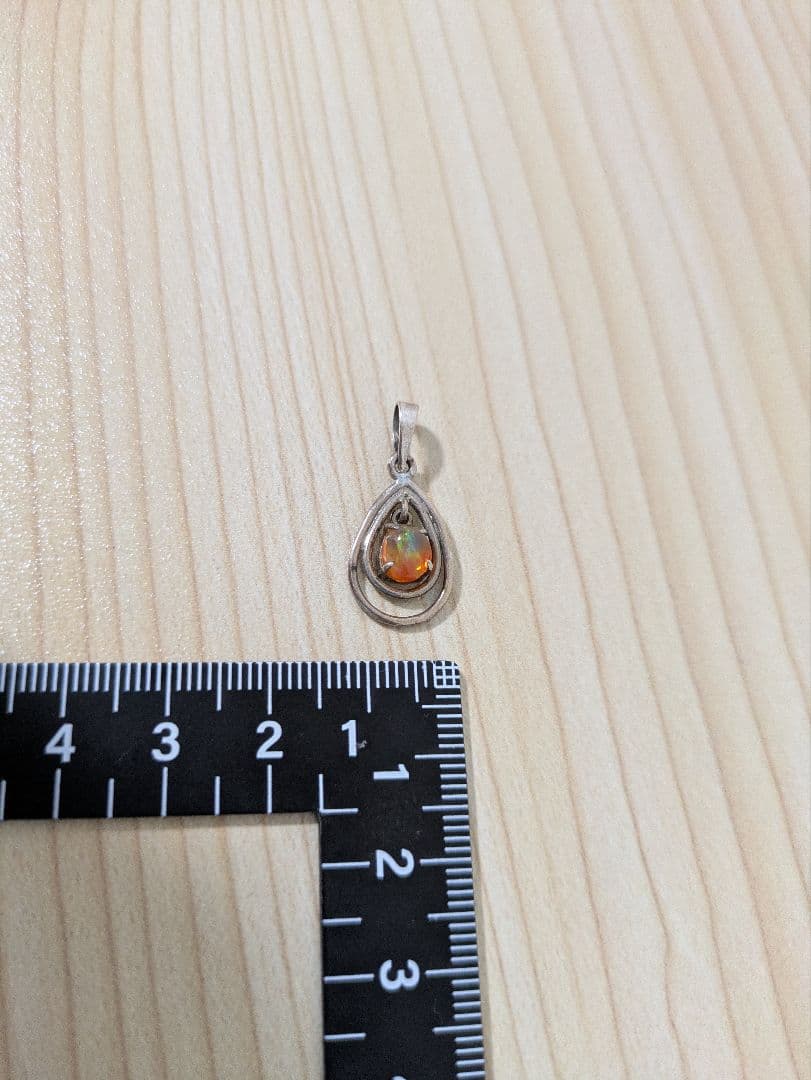​メキシコ産 オパール シルバーペンダントトップ 925