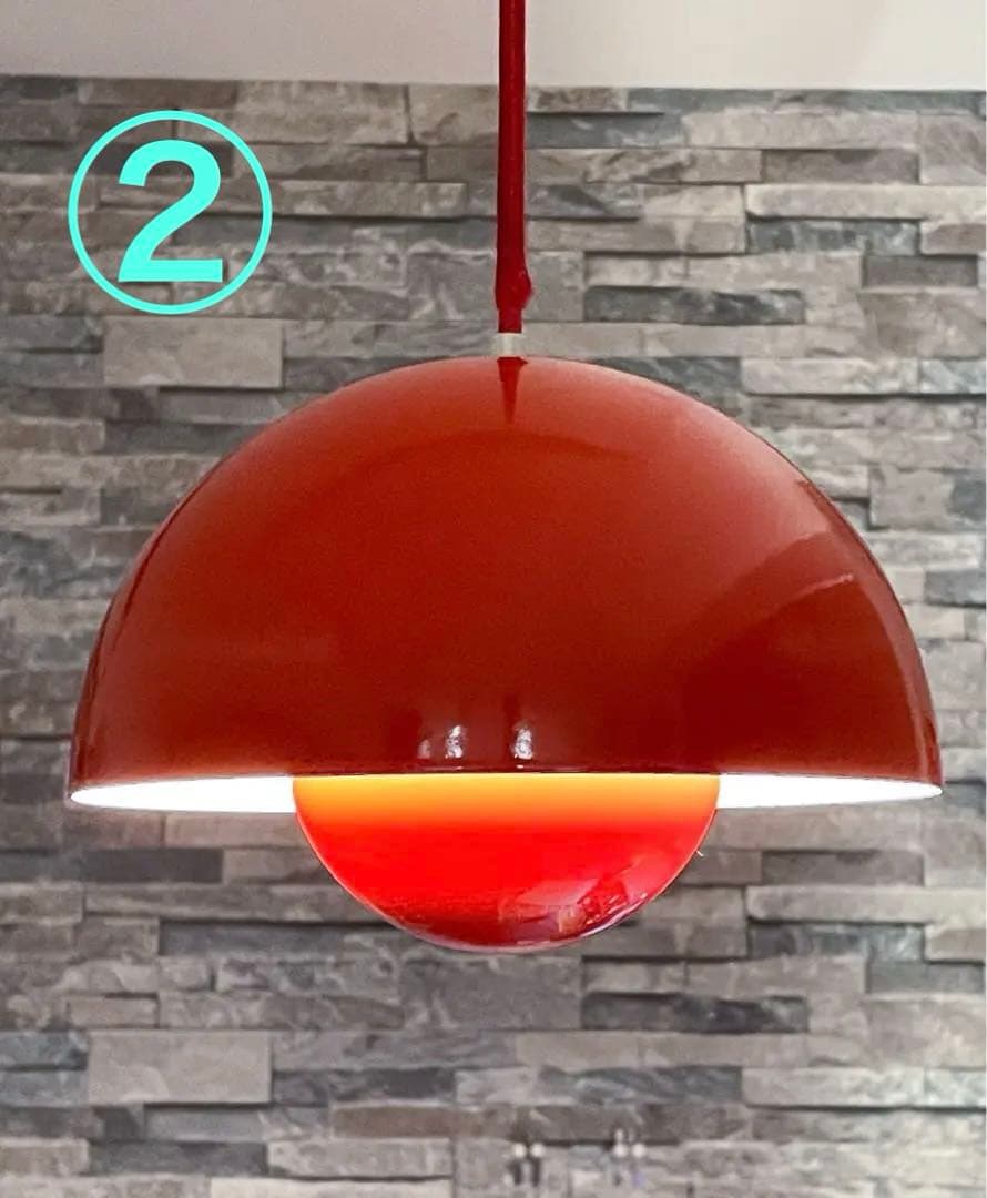 Verner Panton flower pot ペンダントライト 北欧家具 ②