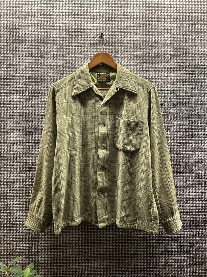 トップス 60s PENDLETON wool check shirt