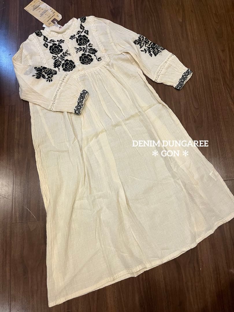 DENIM DUGAREE デニム＆ダンガリー シーチング チュニックワンピース