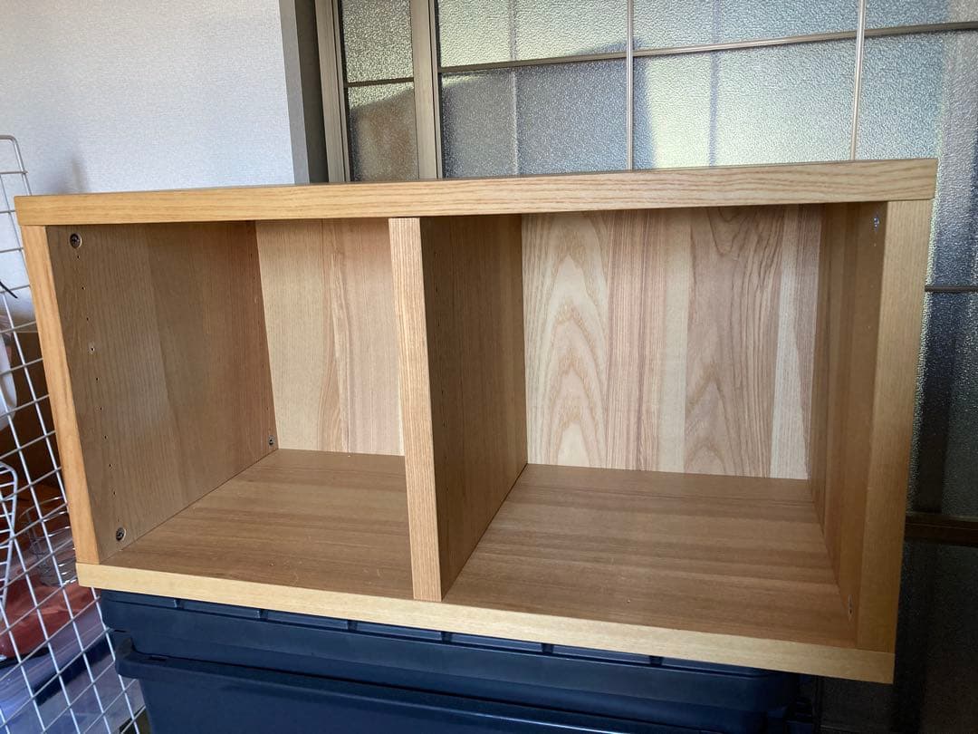 《送料込》イケア トレービー 木製シェルフ 廃盤品 収納 棚