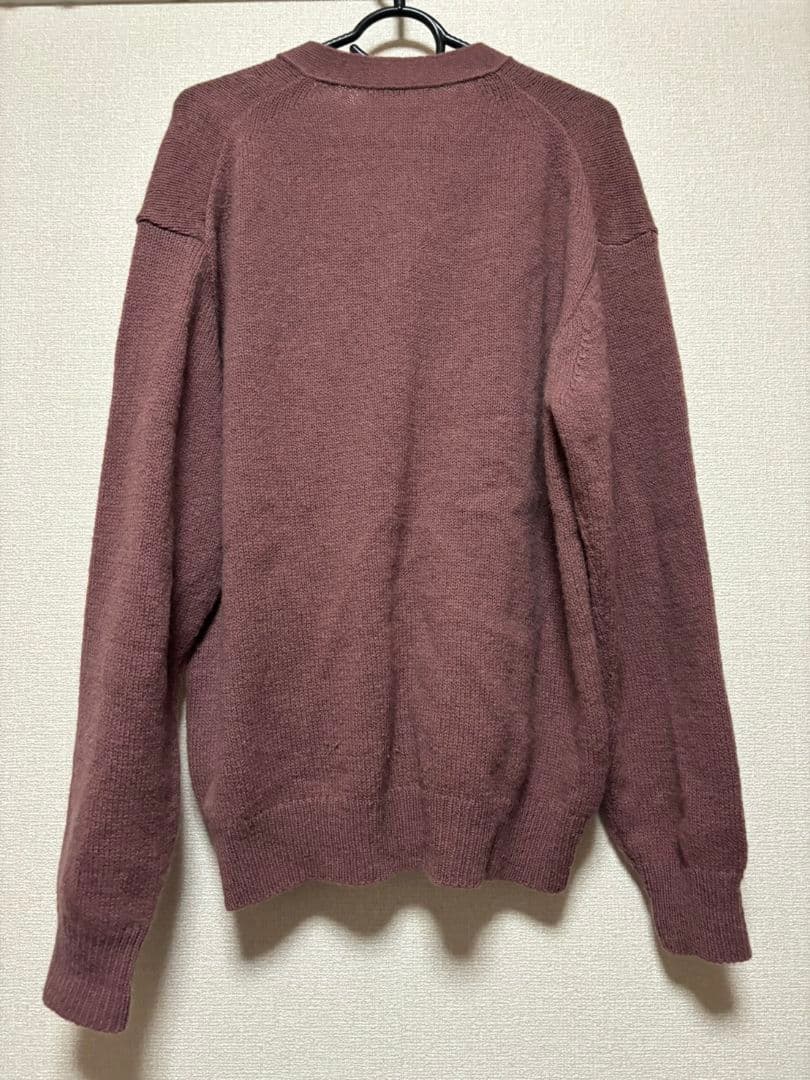 AURALEE ピンク　カーディガン