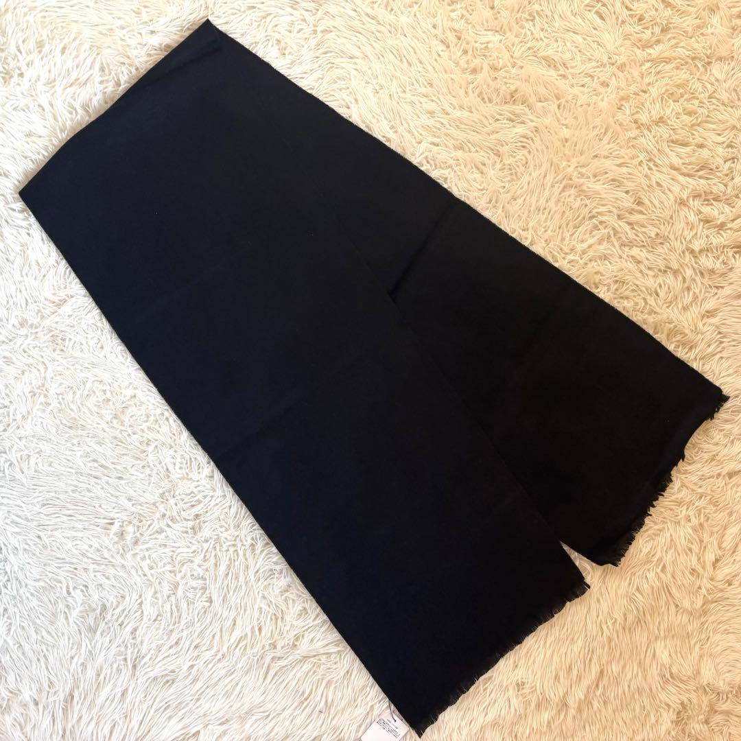 ✨新品未使用タグ付き　RHC ロンハーマン　 カシミヤ100 マフラー　ブラック