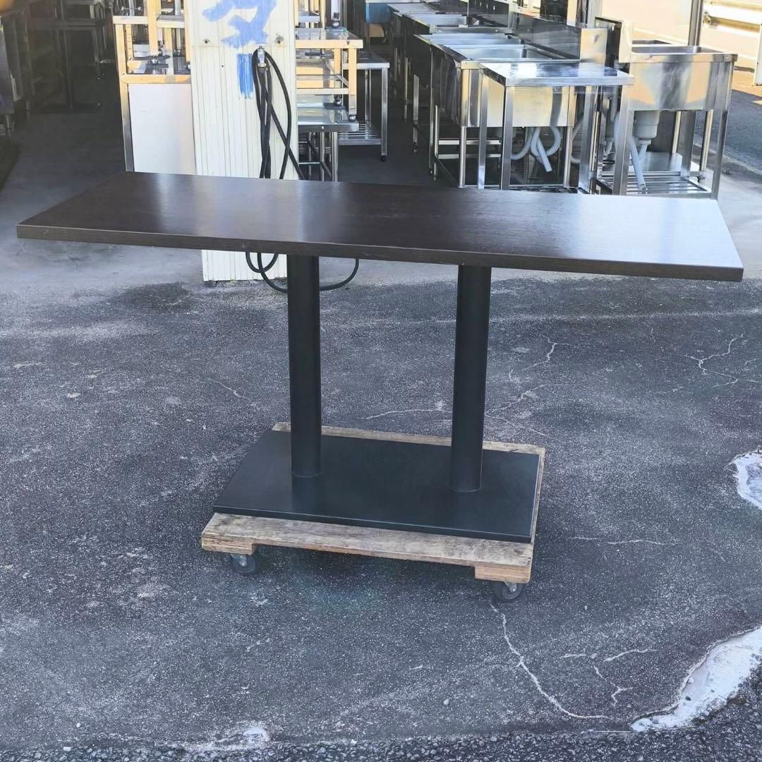 脚だけバラ売OK パブリック カフェテーブル 寸法約W150×D60×H70cm