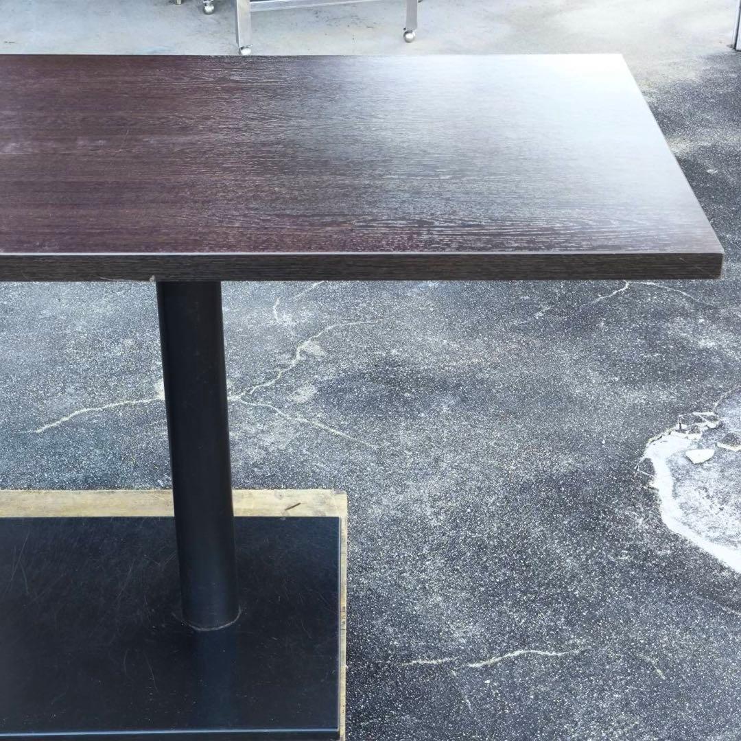 脚だけバラ売OK パブリック カフェテーブル 寸法約W150×D60×H70cm