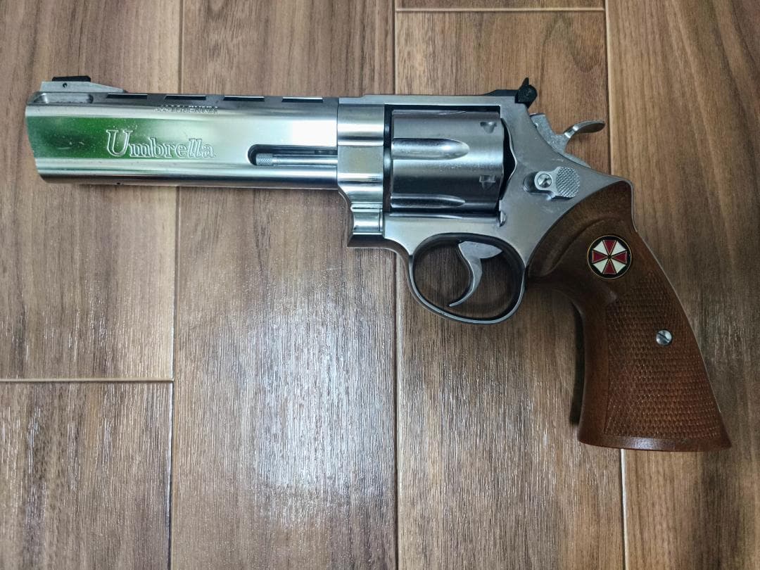 【限定品】 タナカ アンブレラ マグナム 6インチ バイオハザード 木製