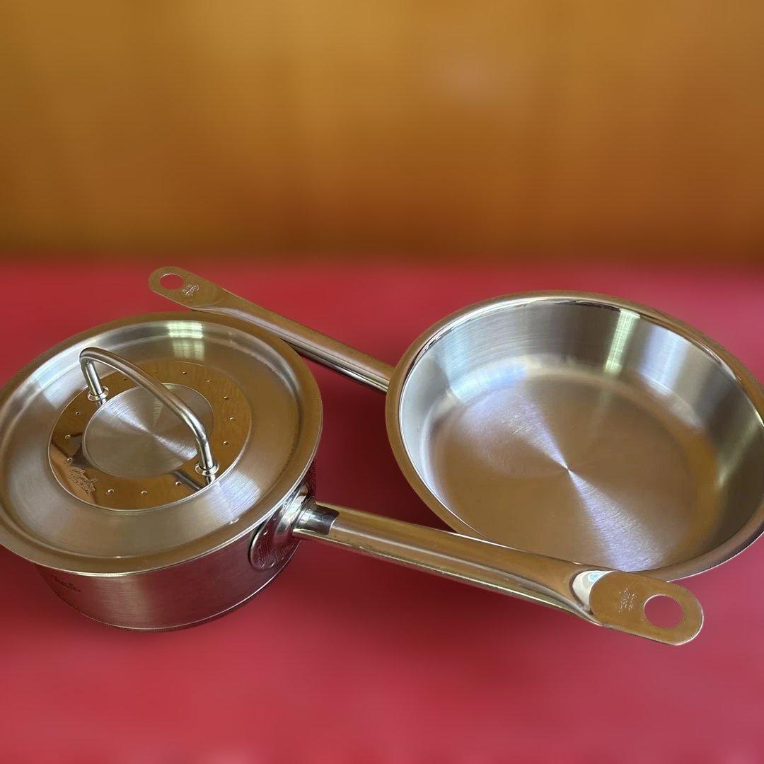 フィスラー　片手鍋フライパンセット