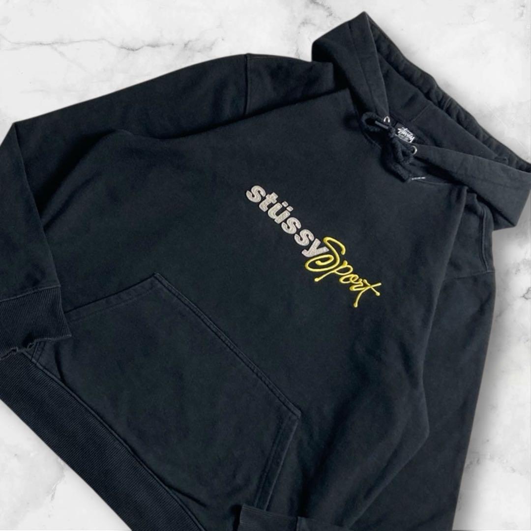 トップス STUSSY SPORT EMBROIDERED HOODIE