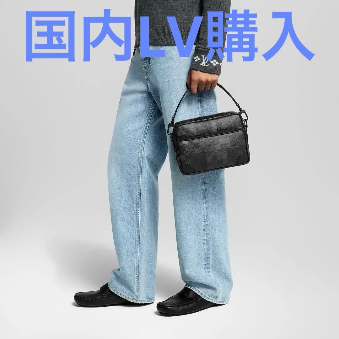 【DV】　【美品】ルイヴィトン　ナイル・メッセンジャー ダモフラージュ