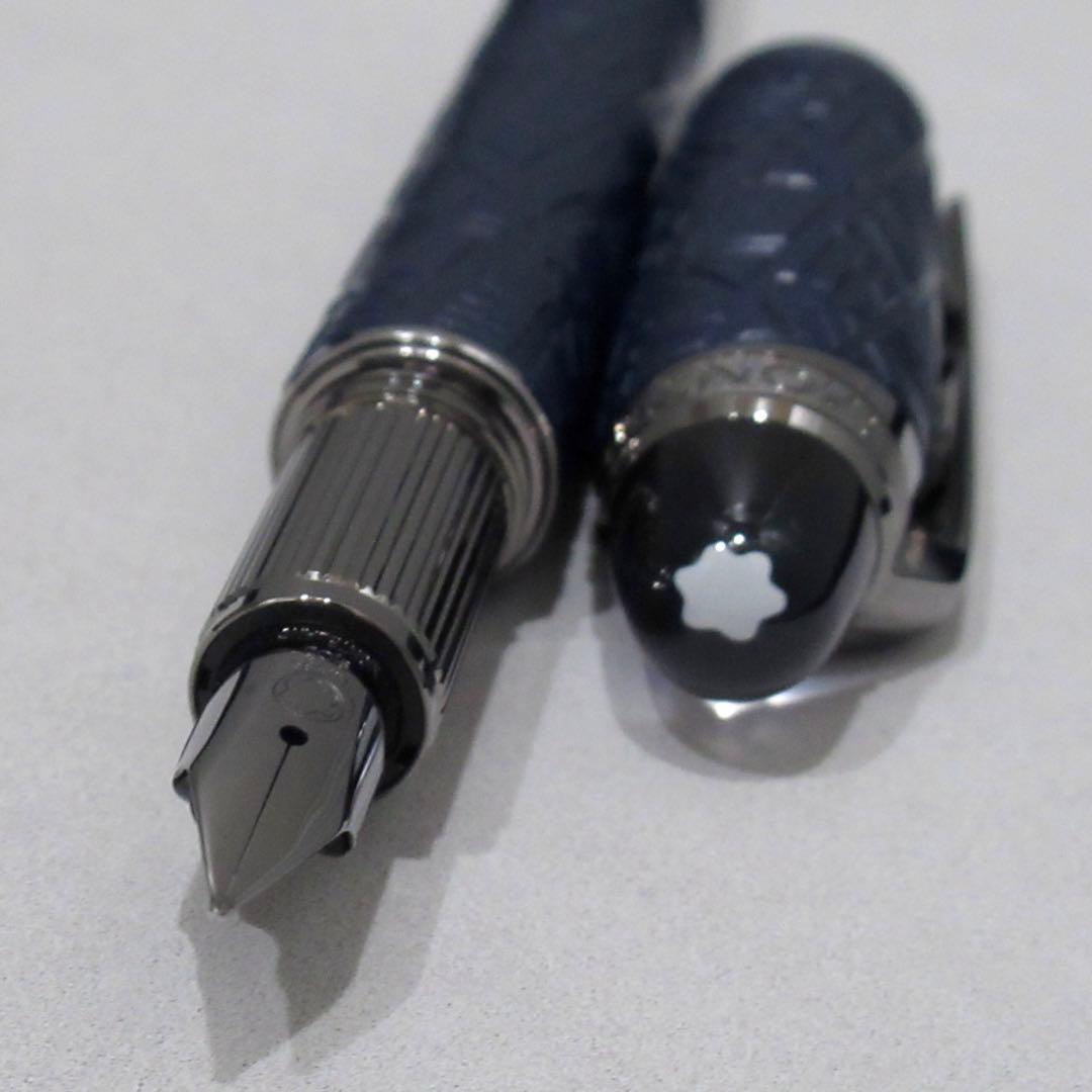 モンブラン 万年筆 スターウォーカー スペースブルー 130210