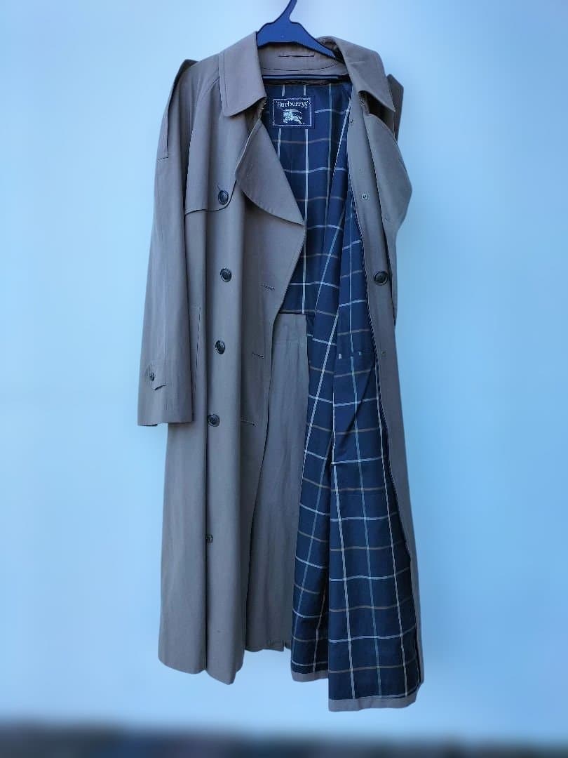 Burberrys カーキ トレンチコート　オールドタイプ　M〜L