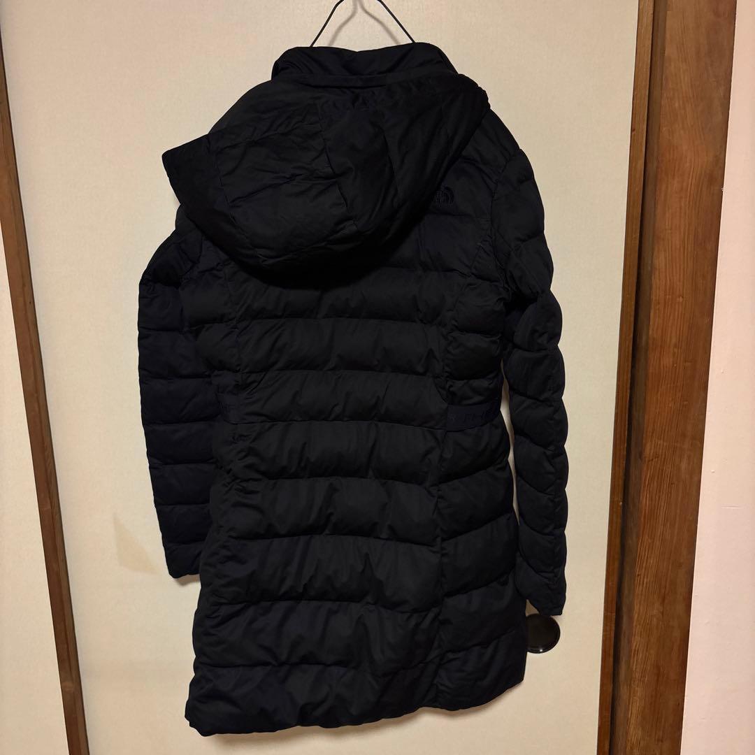 美品 THE NORTH FACE ロングダウン レディースS シンプル 綺麗