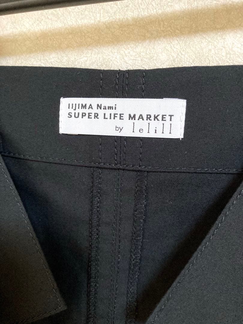 lelill レリル ジレエプロン ブラック S 飯島奈美 ほぼ日LIFE