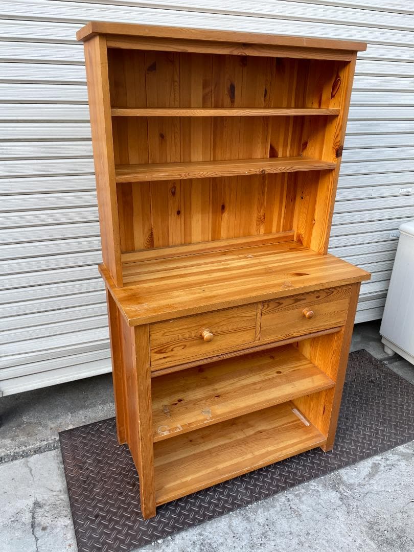 ★ 収納 棚 ウェルシュドレッサー オープンボード カップボード ナチュラル