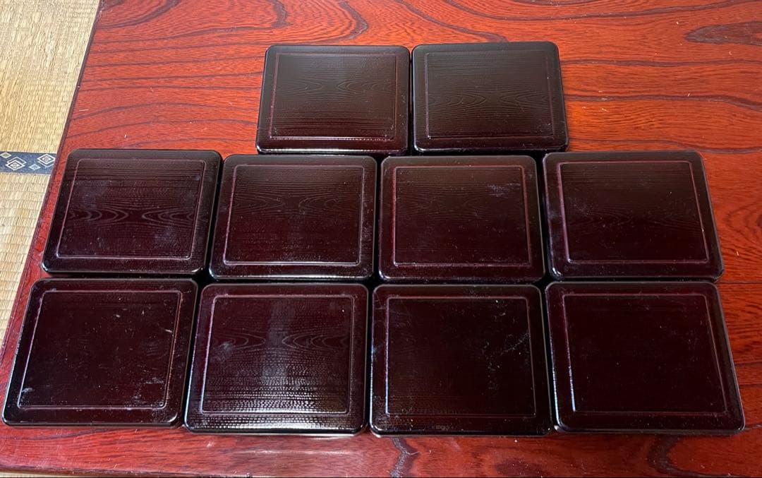 お重箱10個セット 鰻重・カツ重・天重・ちらし寿司