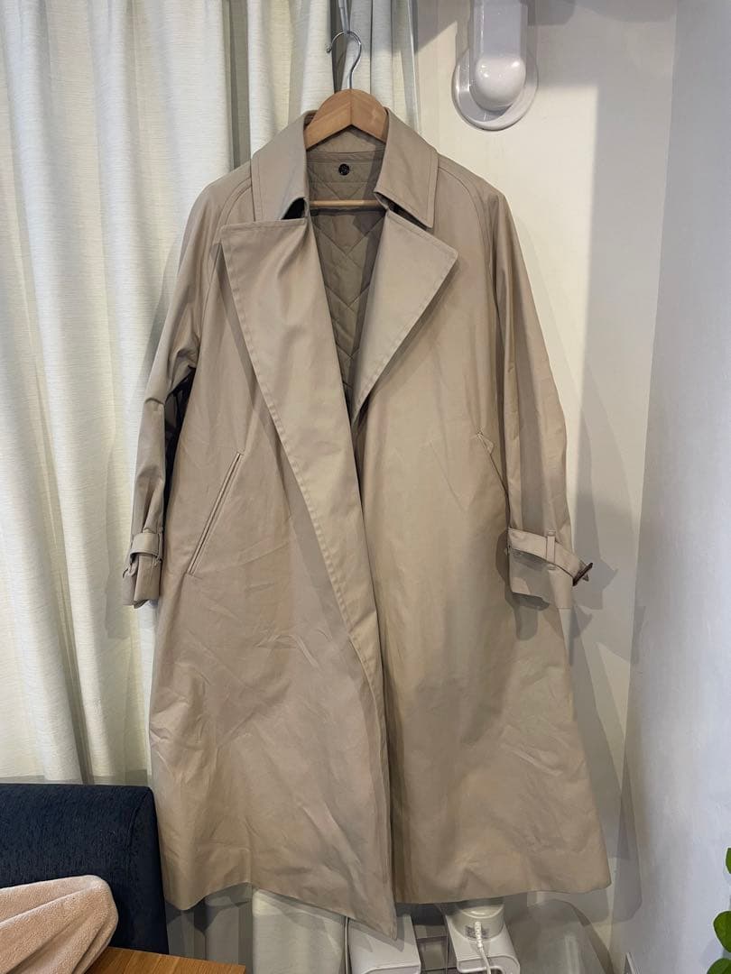 NM最終値下げ　ラファーヴォラ　コットン　ラップコート