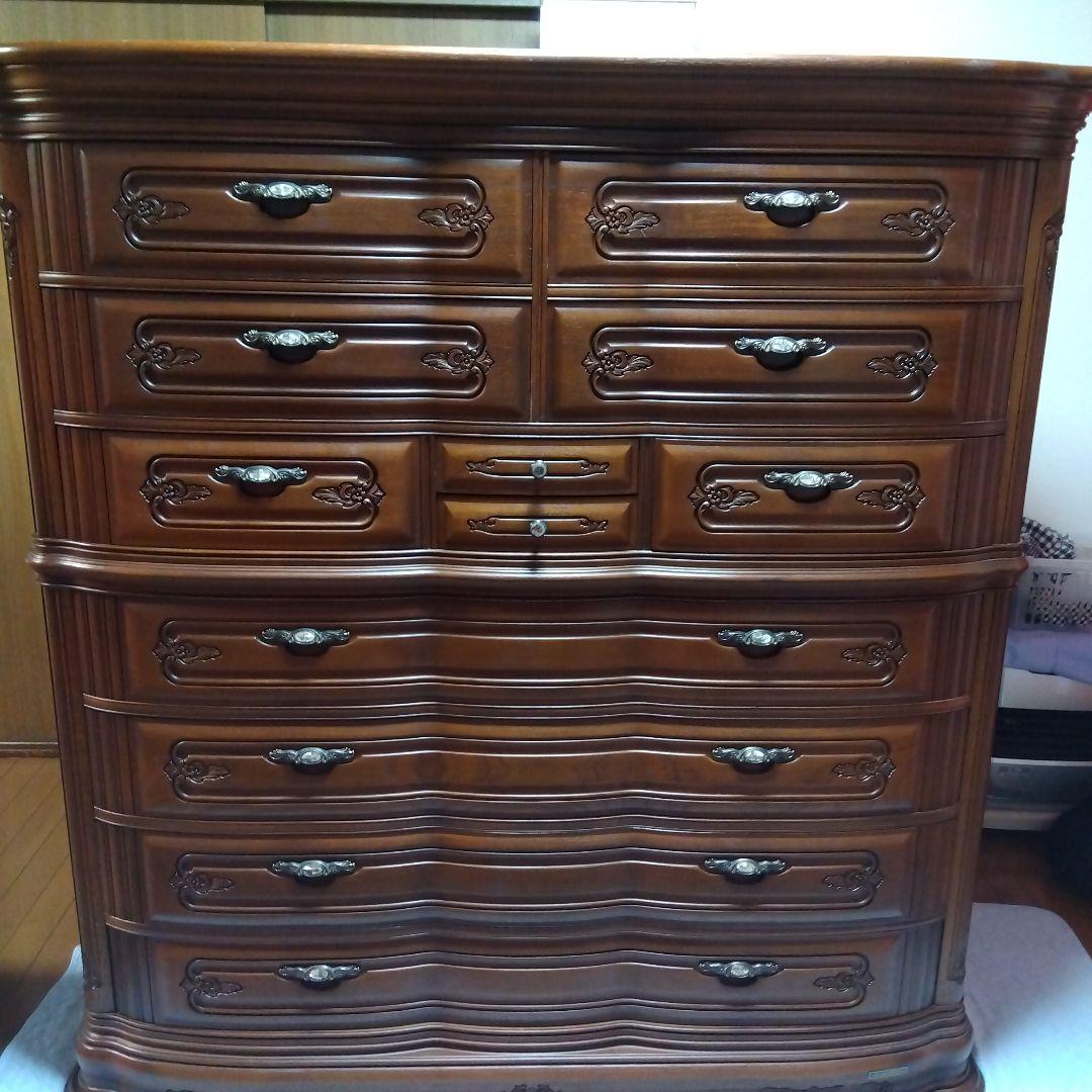 更に更にお値下致しました！アンティーク高級タンス　府中桐製家具