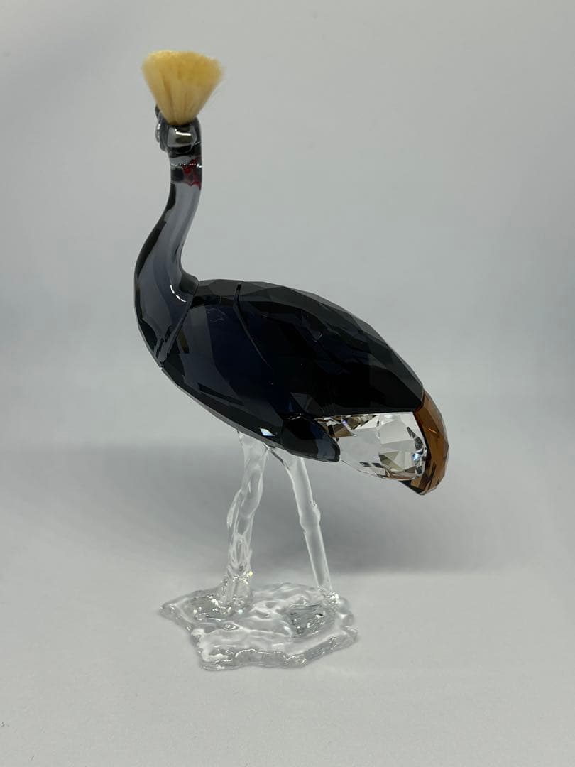 スワロフスキー　置物　ツル