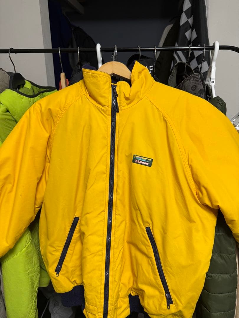 希少カラー 90s エルエルビーン USA製 ウォームアップジャケット 値下げ⭕️