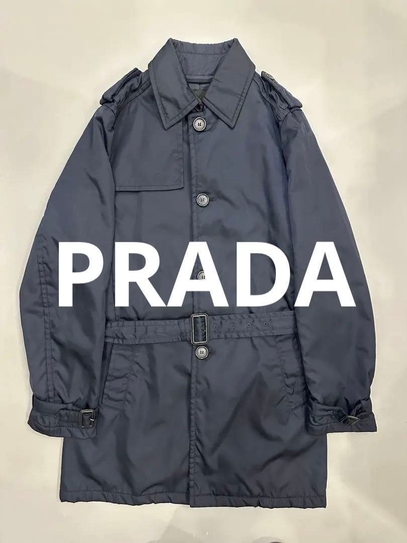 PRADA プラダ　トレンチコート ナイロン