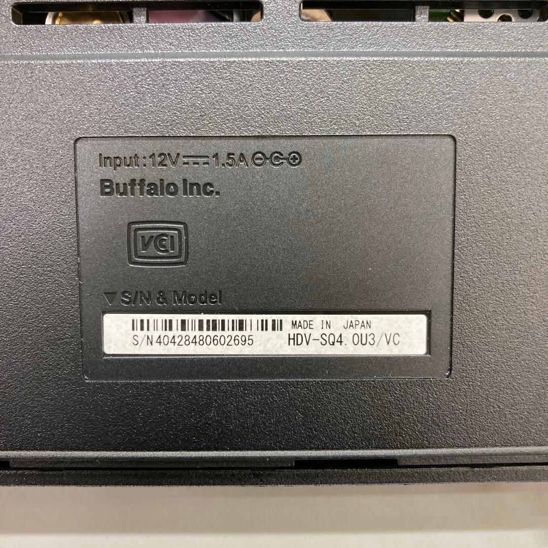 buffalo 外付けHDD 4.0TB HDV-SQ4.0U3/VC
