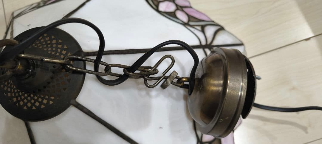 昭和レトロ　吊り下げ照明　ビンテージ　蔵出し　稼働品　配線加工必須　東芝