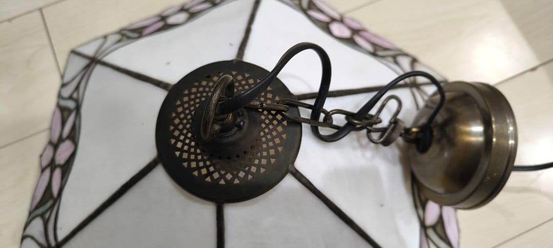 昭和レトロ　吊り下げ照明　ビンテージ　蔵出し　稼働品　配線加工必須　東芝