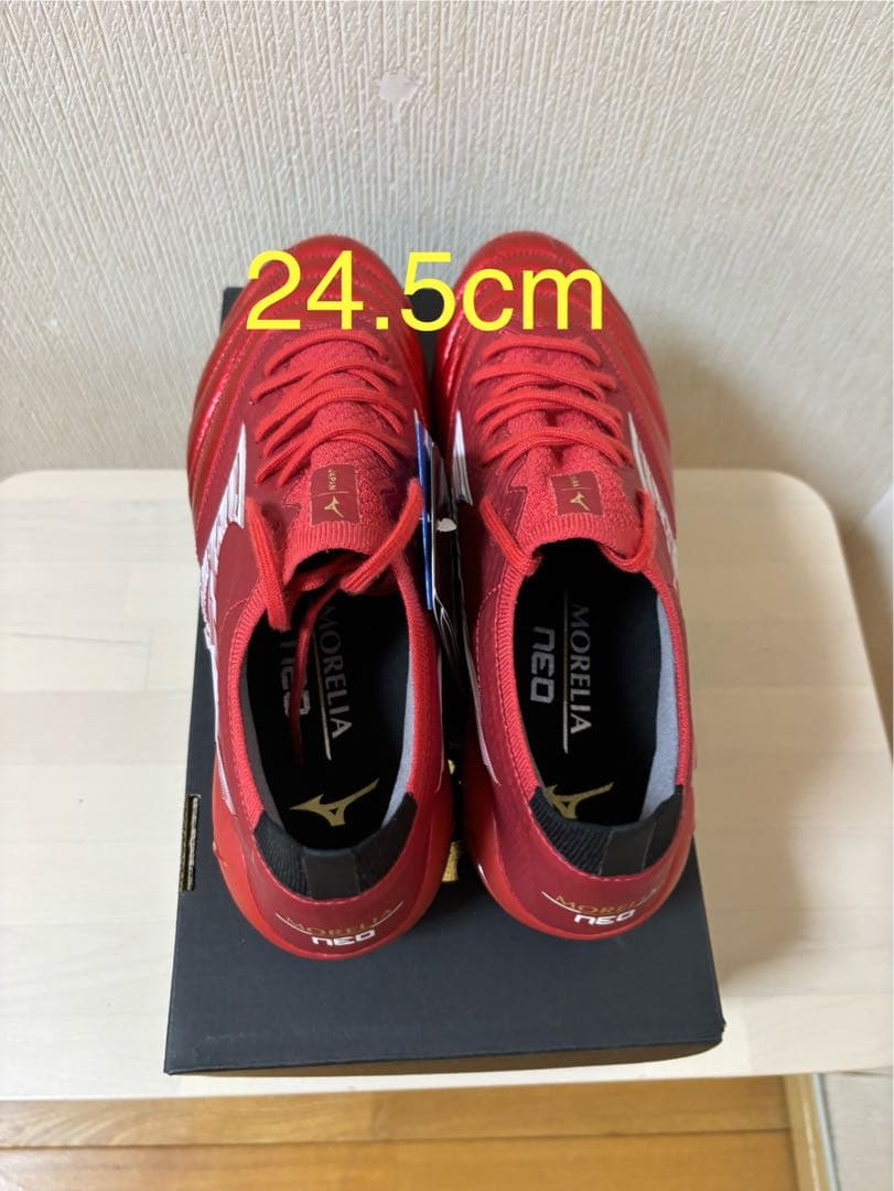 40周年モレリアネオ4β japan 24.5cm Ruby Red Pack