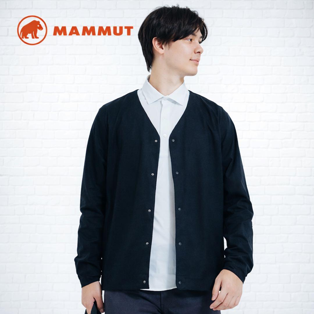 MAMMUT Active SO カーディガン XL ネイビー ソフトシェル
