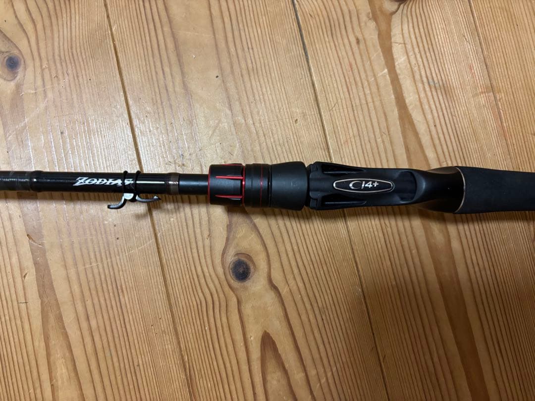 ZODIAS C14+ バスロッド 1.68m
