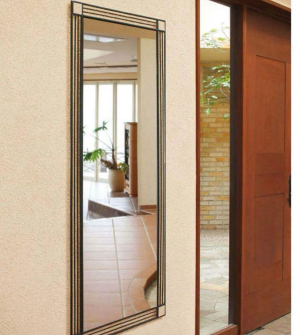 手渡し限定！ アイアン　ウォールミラー