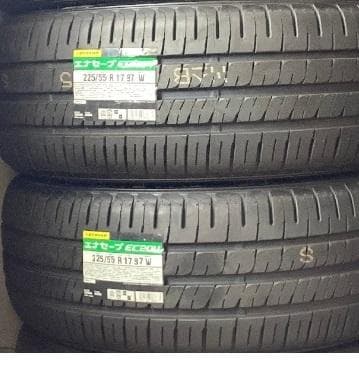 送料含その①2本未使用日本製造ダンロップエナセーブEC204　225/55R17