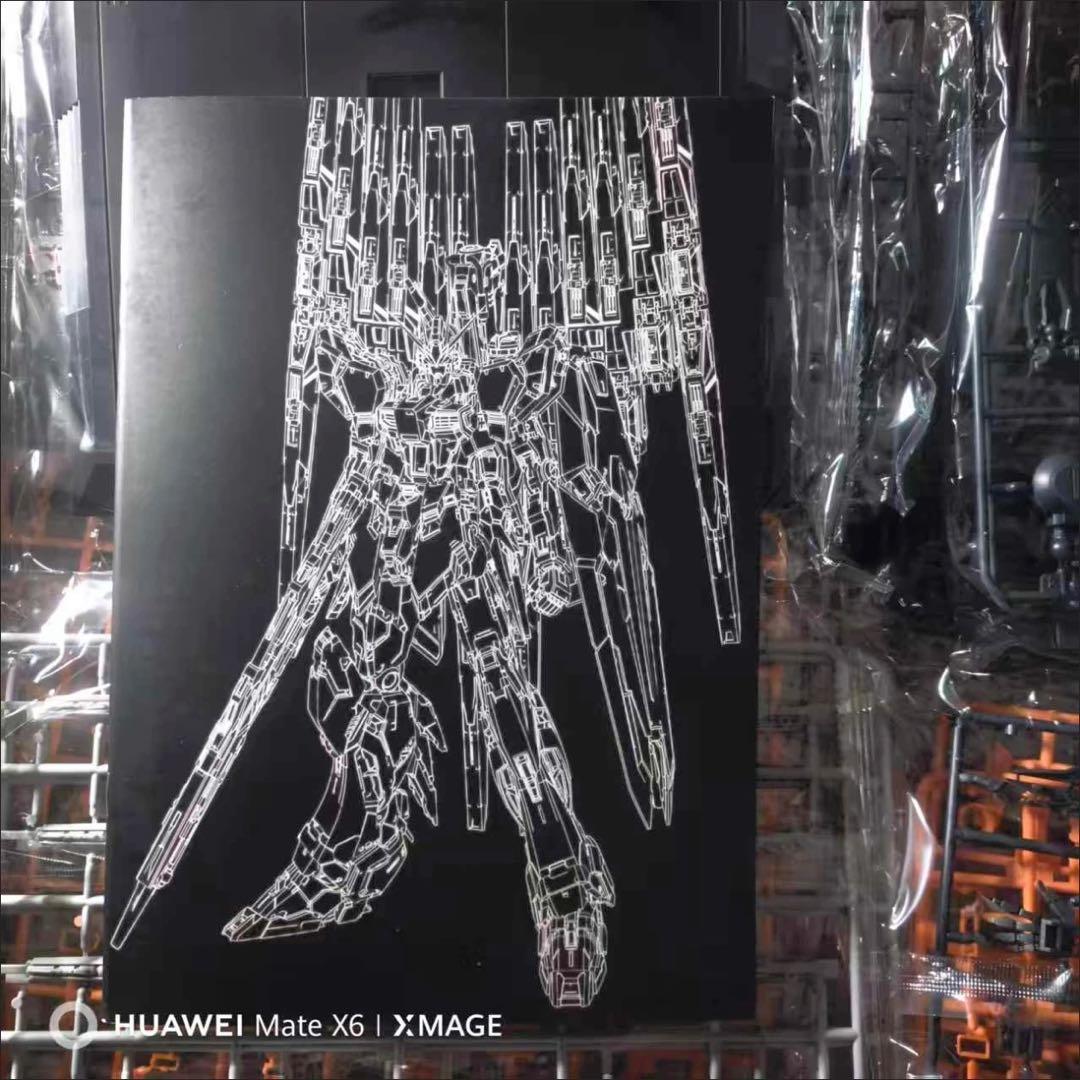 海外プラモ　 1/100 CMM-V νガンダム　ダブルファンネル付き