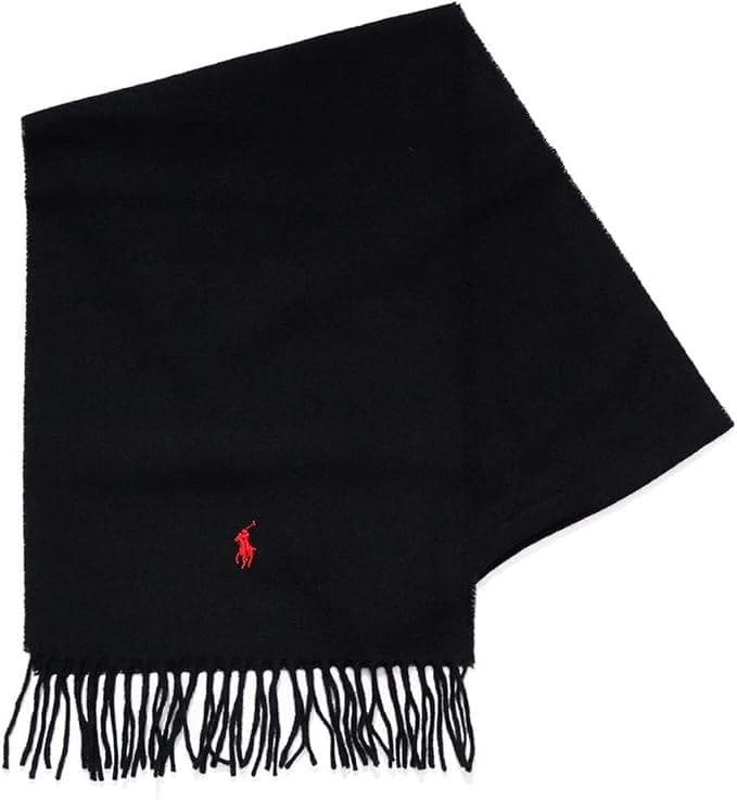 Polo Ralph Lauren ポニー刺繍 ウールマフラー