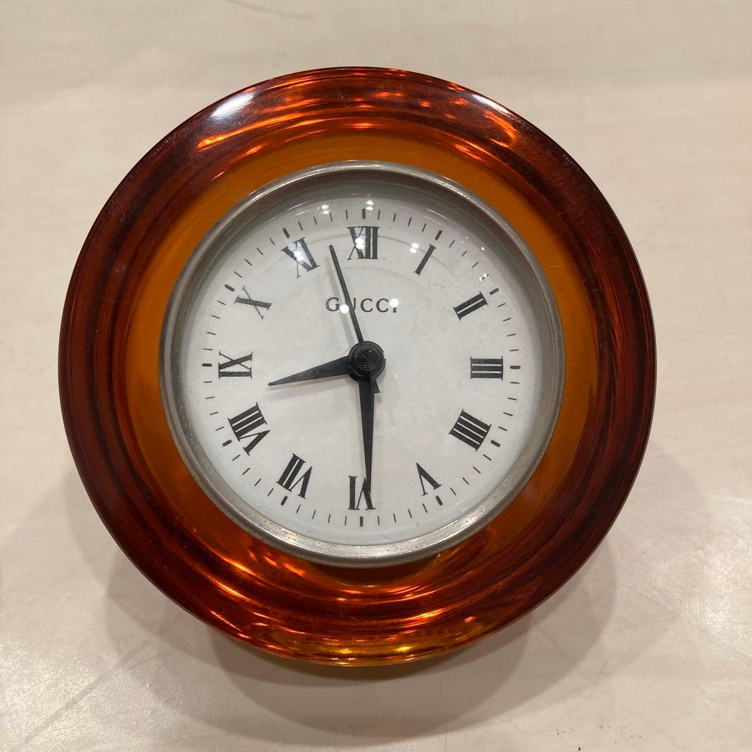 GUCCI 置時計 ビンテージ　ヴィンテージ　グッチ