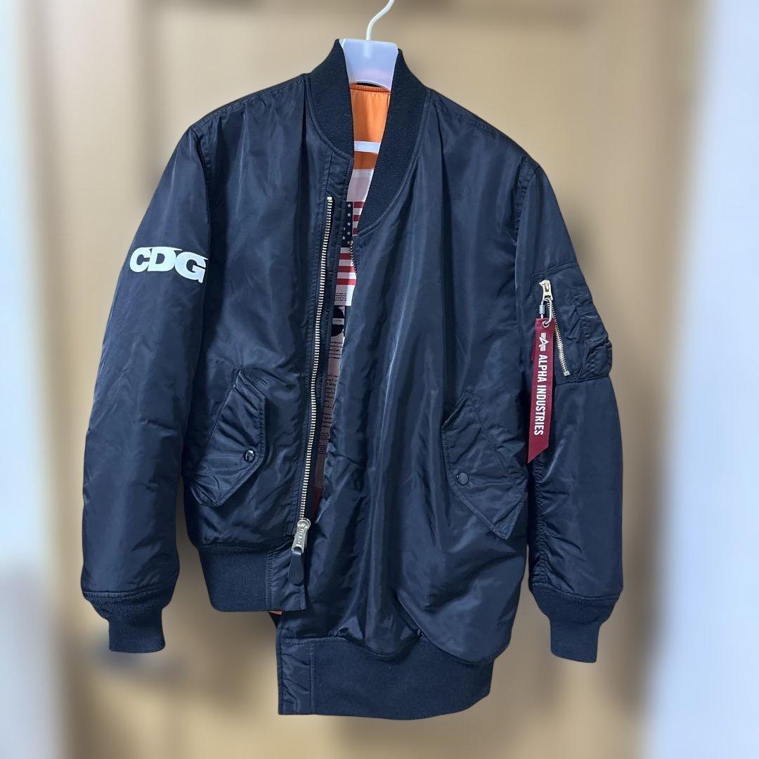CDG ALPHA INDUSTRIES ma-1 Sサイズ コムデギャルソン