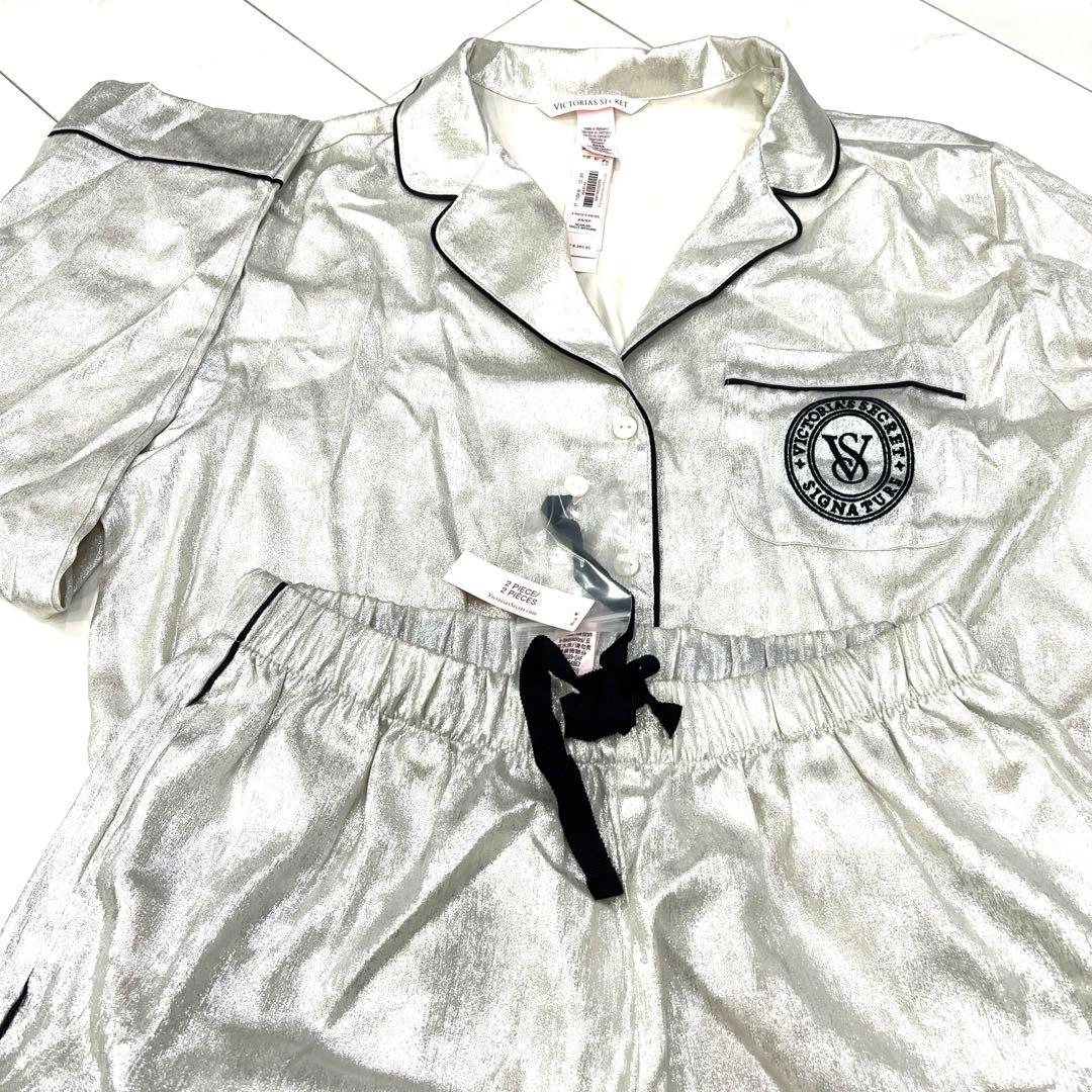 Victoria's Secret 白ラメパジャマセット