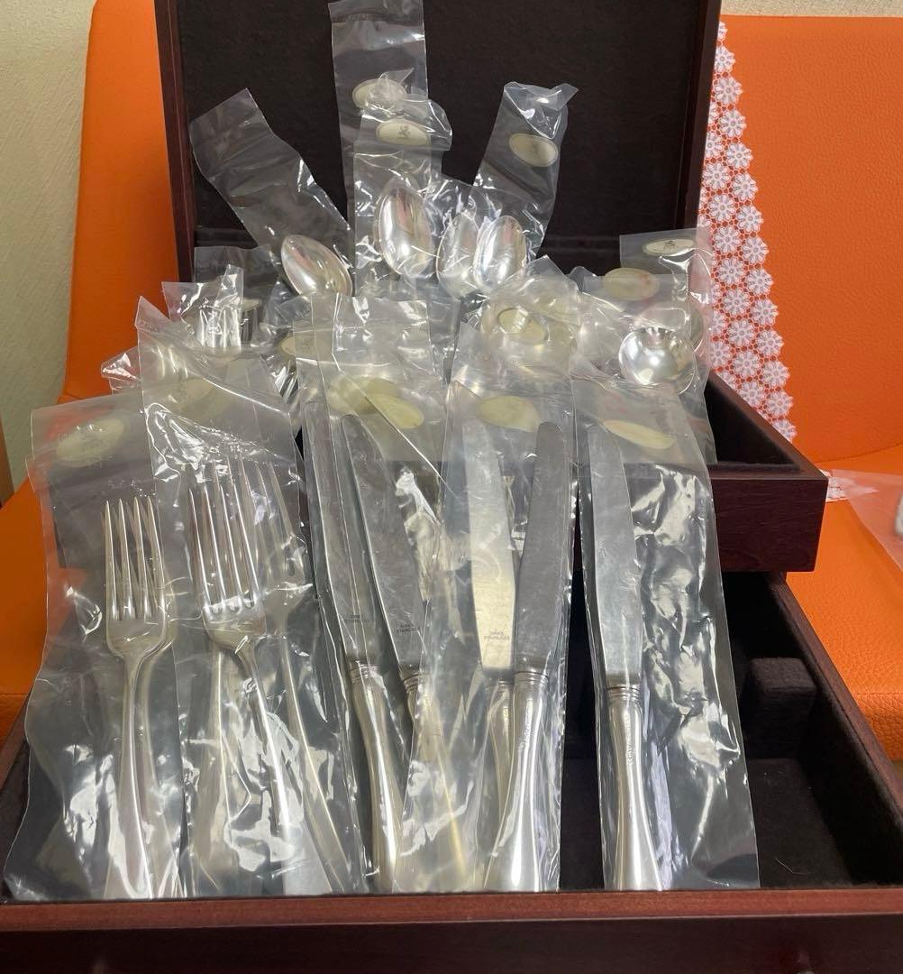 BIRKS カトラリーセット 6客セット木箱に入り